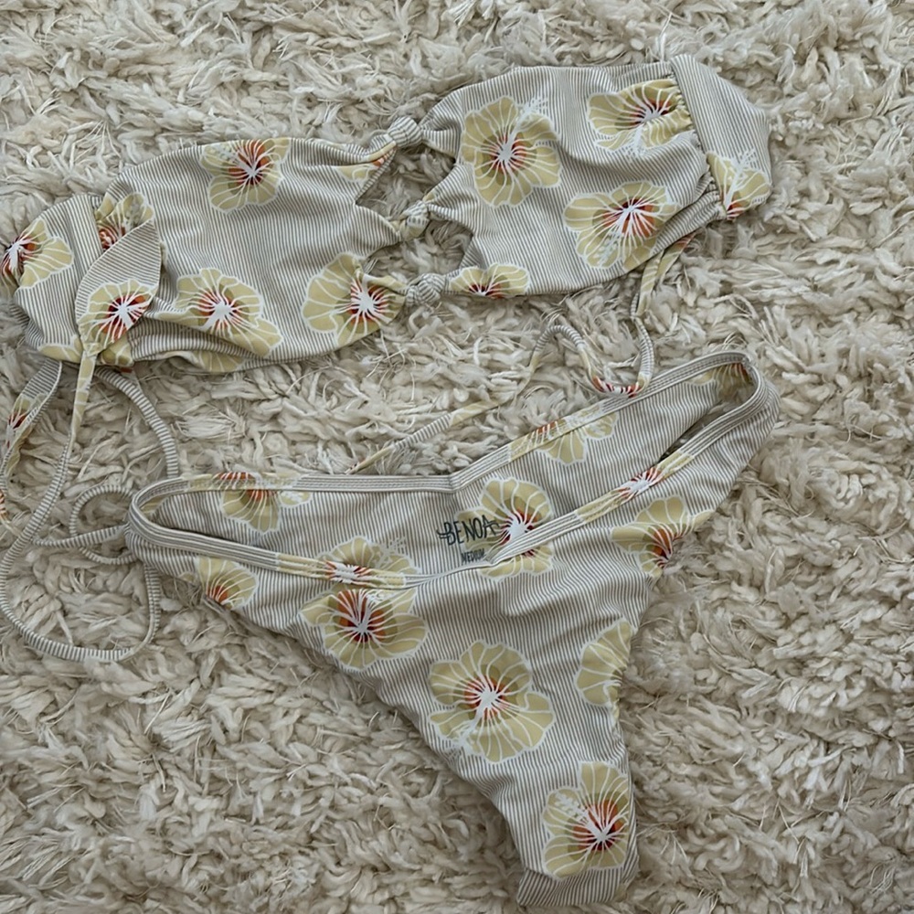 BENOA YELLOW HAPA SET